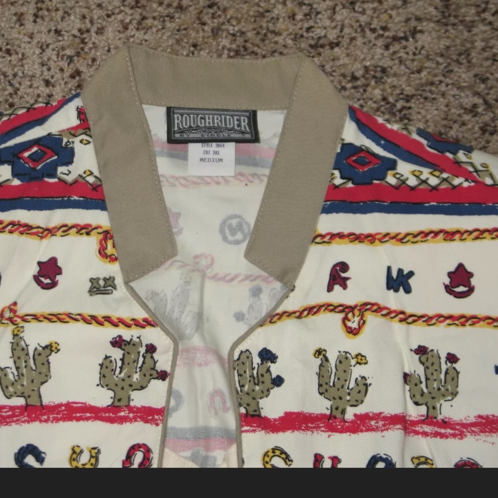 Cactus Western rodeo vintage crop blazer - Picture 3 of 5